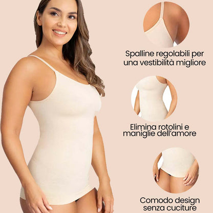 Canotta contenitiva - Cami 360 - Kit 2 Pezzi