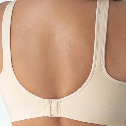 Reggiseno senza ferretto con spalline in tessuto e coppe removibili - Bra 360